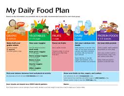 Particular Daily Nutrition Chart For Foods 2019