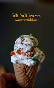 Back then, it was peachy or candy pink ice cream which made our hears smile. Tutti Frutti Ice Cream Recipe Crave Cook Click
