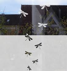 Fenster Folie Sichtschutz Libellen Fensterdekoration Glas Sichtschutz Motiv Libellen Fensterdeko Kinder Glasdekor Folie Blickdicht Decorative Window Film Glass Window Decals Window Decals