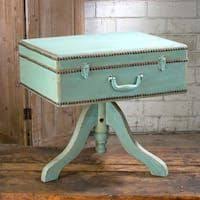 Blaugrun Blau Holz Vintage Koffer Tabelle The Post Overstock Com Online Shopping Bettwasche M In 2020 Umfunktionierte Mobelstucke Upcycelte Mobel Mobel Restaurieren
