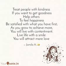 This link is to an external site that may or may not meet accessibility guidelines. Treat People With Kindnes Quotes Writings By Smile And Be Grateful Yourquote