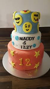 Birthday Cake Ideas For 12 Year Old Boy Emoji Cake For 12 Year Old Girls Birthday Birthday Cakes For Teens Emoji Cake Boy Birthday Cake