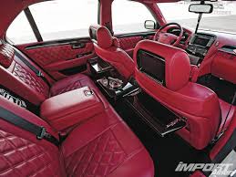 Red Vip Style Car Interior Red Interior Car Custom Car Interior Lexus Interior