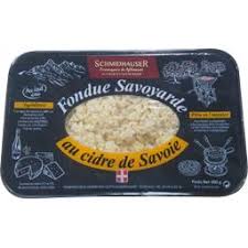 Fondue Savoyarde Au Cidre De Savoie Schmidhauser Intermarche