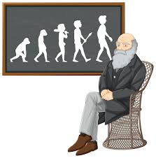 進化論のチャールズ・ダーウィン | 無料のベクター