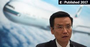 Cathay Pacific to Replace Chief Executive as Losses Mount