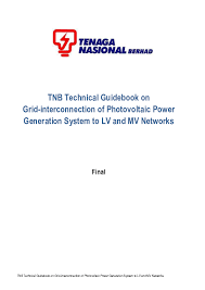 These application forms are quite formal in their nature due to the type of the job. Pdf Tnb Technical Guidebook On Grid Interconnection Of Photovoltaic Power Generation System To Lv And Mv Networks Tnb Technical Guidebook On Grid Interconnection Of Photovoltaic Power Generation System To Lv And Mv Networks Final