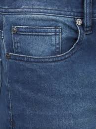 Side scallop knit denim jeans color black price. Slim Straight Knit Jeans Blue Black Jeanswest