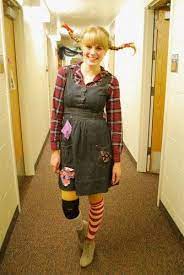 Here Comes Pippi Longstocking Totally Tessa Pippi Longstocking Costumes Book Week Costume Teacher Costumes