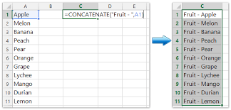 How To Add Prefix Or Suffix To Range Of Cells In Excel