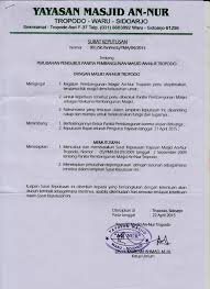 Adapun susunan pengurus keperawatan tersebut sebagaimana terlampir. 18 Contoh Surat Keputusan Majelis Taklim