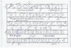 Look Out The Boss Is Back Time To Learn Uncials Bill S Space Learn everything about fraktur calligraphy with a fraktur exemplar +free fraktur calligraphy pdf practice sheets. learn uncials