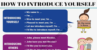 Learning how to introduce yourself via email professionally is always a useful tool to have in your arsenal. Powerful Ways Of Introducing Yourself And Others In English English Study Online