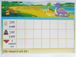 Details About Magnetic Dinosaur Reward Chart Potty Toilet Training Free Pen Stickers