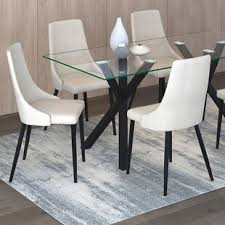 These beautifully upholstered dining chairs create a warm, inviting seating option with a unique style that will add an aura of sophistication to your dining room with its alluring comfort and luxurious style. Clear Lucite Dining Chairs Wayfair