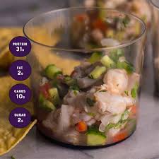 A simple shrimp ceviche for beginners made with poached shrimp instead of raw and finished with tomato, avocado, and cilantro. Fresh And Easy Shrimp Ceviche Foodology Geek
