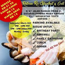 With a wide variety of meat and seafood options, your tummies will be more than satisfied. Kings Thai Bbq Stemboat Ampang Home Facebook