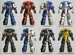 Space Marine Chapters 8 Of 1000 Space Marine Art Warhammer 40k Artwork Marine Colors