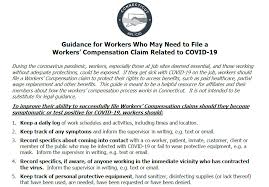 If the injury requires emergency treatment, have someone call 911 so. Workers Compensation Covid 19 Guide Connecticut Afl Cio