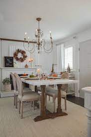Easy Fall Farm Table Decorating Ideas Fall Dining Room Farm Table Decor