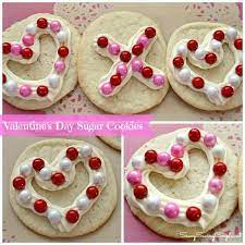 This recipe was on a box of a pillsbury cake mix. Easy Valentine S Day Sugar Cookies Valentine S Day Sugar Cookies Valentines Breakfast Valentines Day Treats