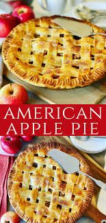 This Classic Apple Pie Recipe Is A Family Favorite As American As Apple Pie Made With Fresh Classic Apple Pie Recipe Classic Apple Pie Fresh Apple Pie Recipe