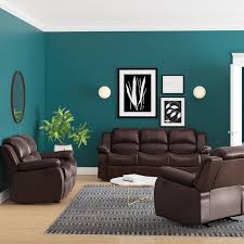 I like how different shapes are being used in here from the throw pillows to the wall decor. 15 Dark Brown Leather Sofa Decorating Ideas