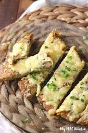 As we said, we looked at a number of different possibilities, and we took the parts we liked from each. Simply The Best Cheesy Keto Garlic Bread Recipe My Pcos Kitchen