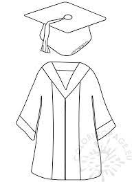 This coloring page is perfect for graduation preschool and kindergarten students. School Page 14 Of 78 Coloring Page Graduation Cap And Gown Preschool Graduation Cap And Gown