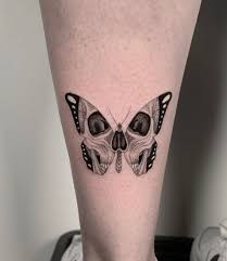 Tribal name tattoos suit women and men who have strong childhood memories with the person. 30 Skull Butterfly Tattoo Ideas