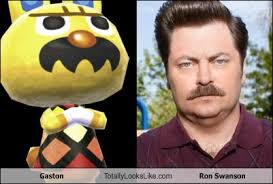 Gaston ( モサキチ, mosakichi ? Gaston Totally Looks Like Ron Swanson Totally Looks Like