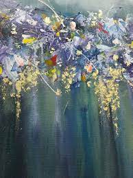 Abstract Gold Leaf Original Painting Large Wall Art Unique Home Decor New Home Gift Abstract Mixed Media Living Room Decor Julia Kotenko Abstract Painting Art