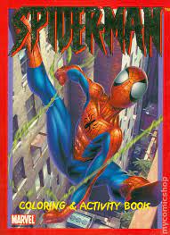 Butterfly coloring book (kids activity book) artists of the net. Spider Man Coloring And Activity Book Sc 2002 Paradise Comic Books