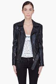 Surface To Air Black Leather Fecto Jacket Ssense Jackets Black Leather Leather Jacket
