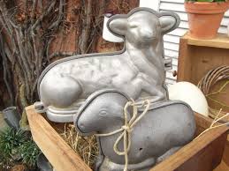 Vintage Backform Osterlamm Lamm Schaf Alte Form Fur S Osternest Aus Aluminium Shabby Chic Osterdeko Im Landhaus Rustic Farmhouse Lamm Shabby Dekoration