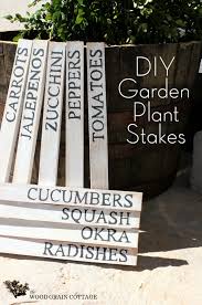 13 Creative Diy Garden Marker Crafts Gardening Design Diy Garden Plants Diy Garden
