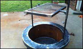 A while ago we built an outdoor fire pit, we've wanted to be able to grill on it, but grates that either fit our fireplace or were the right one we wanted were too expensive. Build A Fire Pit With Cooking Grill In Your Backyard Diy Grill
