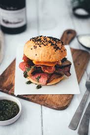 Franzosischer Tafelspitz Burger Im Brioche Burger Bun Rezept Lebensmittel Essen Rezepte Essen