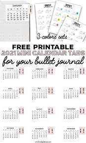 Download the 2021 editable and printable annual calendar with the usa holiday template in doc. Free 2021 Calendar Tabs Stickers Lovely Planner