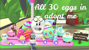 Like pets, eggs are classified into different rarities. All 30 Eggs In Roblox Adopt Me Adopt Me Egg Hunt Its Sugarcoffee Youtube