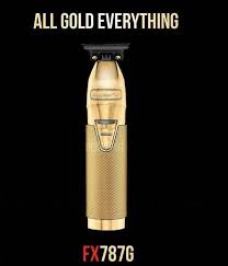 Babyliss Pro Gold Fx Skeleton Exposed T Blade Cordless Trimmer Fx787g New Hair Trimmer Men Shaving Tools Trimmers