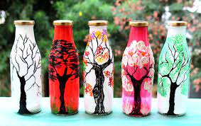 Bottle Art A precision tip on each bottle allows more control over designs, and the various color options provide endless possibilities. bottle art
