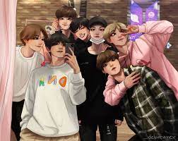 All product names, logos, characters, brands, trademarks and registered trademarks are property of their respective owners and unrelated to custom cursor. Pin By Kim Sk On Art Bts Fanart Fan Art Bts Drawings