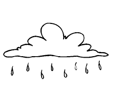 Elementos frecuentes en el dibujo de la persona bajo la lluvia. Lluvia 158251 Naturaleza Colorear Dibujos Gratis