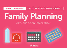 family planning methods natural and artificial contraception