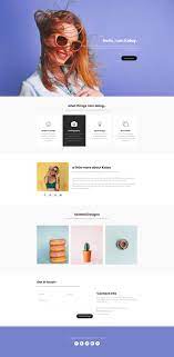 A free responsive portfolio website template for artists. Kalay Free Responsive Html5 Bootstrap Portfolio Template Htmltemplates Co