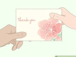 Handwrite your name or business, if possible. How To Write A Thank You Card For Flowers 12 Steps