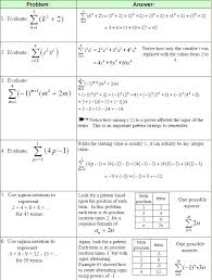 We can add up the first four terms in the sequence 2n+1: Sigma Notation And Series A Plus Topper