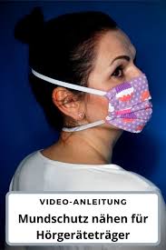 Mundschutz Nahen Fur Horgeratetrager Mundschutz Masken Mund