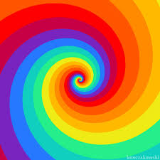Colorful Optical Illusions Art Animated Gif Art Rainbow Gif